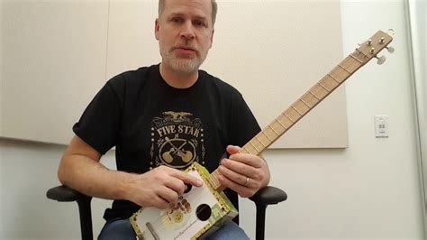 cigar box guitar tuning standard